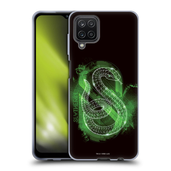 Harry Potter Deathly Hallows XVIII Slytherin Soft Gel Case for Samsung Galaxy A12 (2020)