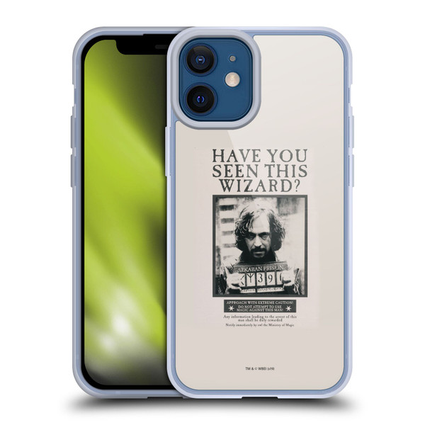 Harry Potter Prisoner Of Azkaban II Sirius Black Poster Soft Gel Case for Apple iPhone 12 Mini