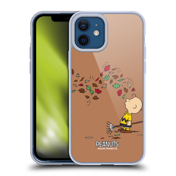 Peanuts Charlie Brown Autumn Soft Gel Case for Apple iPhone 12 / iPhone 12 Pro & MagSafe