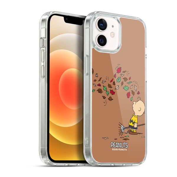 Peanuts Charlie Brown Autumn Soft Gel Case for Apple iPhone 12 / iPhone 12 Pro & MagSafe