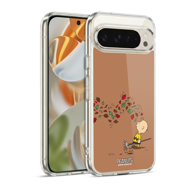Peanuts Charlie Brown Autumn Soft Gel Case for Google Pixel 9 / Pixel 9 Pro