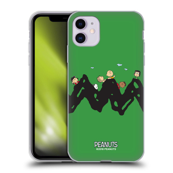 Peanuts Characters Group Soft Gel Case for Apple iPhone 11