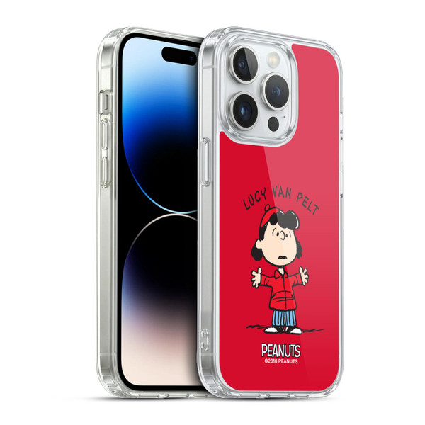 Peanuts Characters Lucy van Pelt Soft Gel Case for Apple iPhone 13 Pro & MagSafe