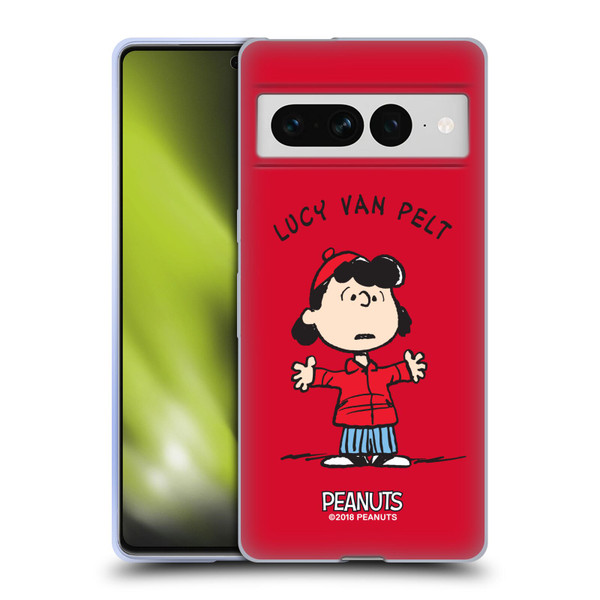 Peanuts Characters Lucy van Pelt Soft Gel Case for Google Pixel 7 Pro
