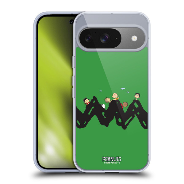 Peanuts Characters Group Soft Gel Case for Google Pixel 9 / Pixel 9 Pro