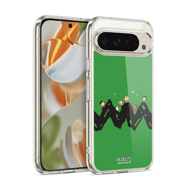 Peanuts Characters Group Soft Gel Case for Google Pixel 9 / Pixel 9 Pro