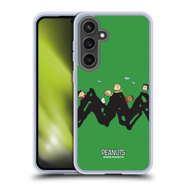 Peanuts Characters Group Soft Gel Case for Samsung Galaxy S24 FE & MagSafe