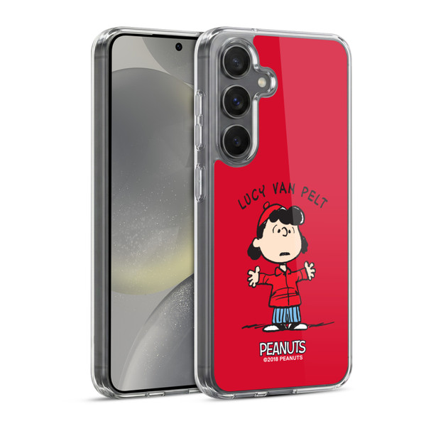 Peanuts Characters Lucy van Pelt Soft Gel Case for Samsung Galaxy S24 5G & MagSafe