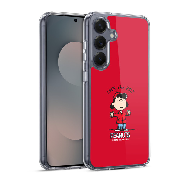 Peanuts Characters Lucy van Pelt Soft Gel Case for Samsung Galaxy S25 & MagSafe