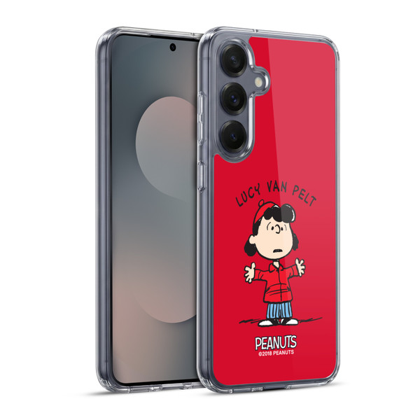 Peanuts Characters Lucy van Pelt Soft Gel Case for Samsung Galaxy S25+ & MagSafe