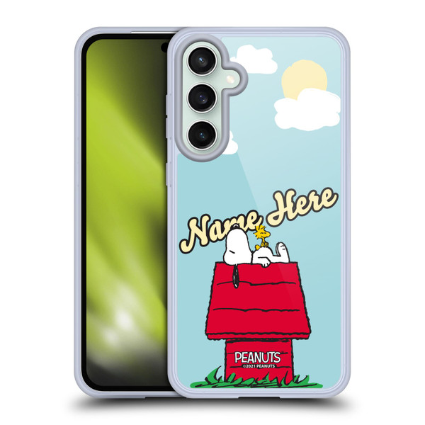 Custom Customised Personalised Peanuts Art Snoopy & Woodstock Soft Gel Case for Samsung Galaxy S23 FE 5G
