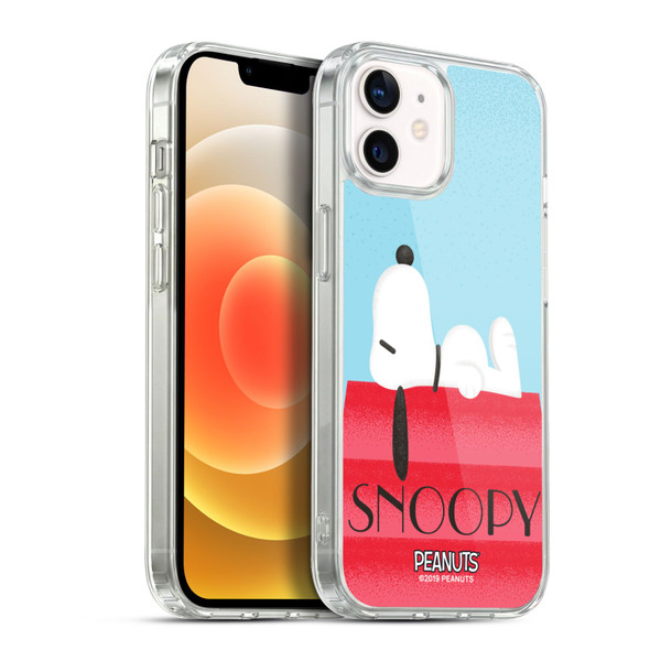 Peanuts Snoopy Deco Dreams House Soft Gel Case for Apple iPhone 12 / iPhone 12 Pro & MagSafe