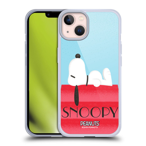 Peanuts Snoopy Deco Dreams House Soft Gel Case for Apple iPhone 13 & MagSafe