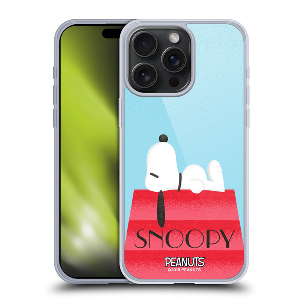 Peanuts Snoopy Deco Dreams House Soft Gel Case for Apple iPhone 15 Pro Max & MagSafe