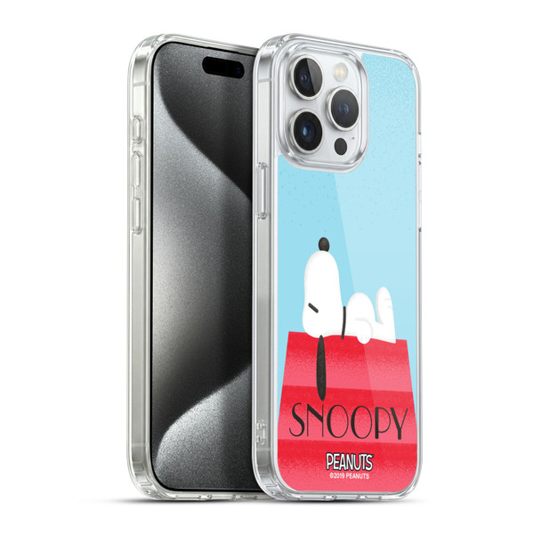 Peanuts Snoopy Deco Dreams House Soft Gel Case for Apple iPhone 15 Pro Max & MagSafe