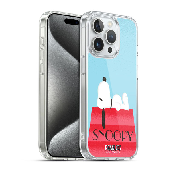 Peanuts Snoopy Deco Dreams House Soft Gel Case for Apple iPhone 15 Pro & MagSafe