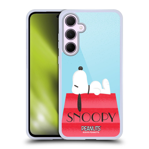 Peanuts Snoopy Deco Dreams House Soft Gel Case for Samsung Galaxy A35 5G