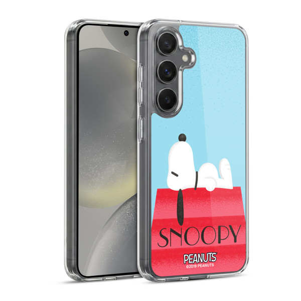 Peanuts Snoopy Deco Dreams House Soft Gel Case for Samsung Galaxy S24 5G & MagSafe