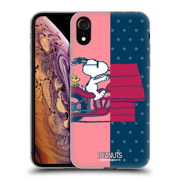 Peanuts Halfs And Laughs Snoopy & Woodstock Soft Gel Case for Apple iPhone XR