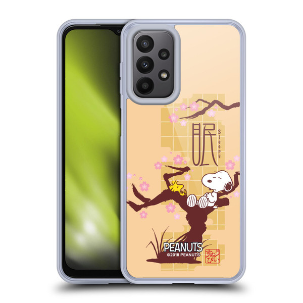 Peanuts Oriental Snoopy Sleepy Soft Gel Case for Samsung Galaxy A23 / 5G (2022)