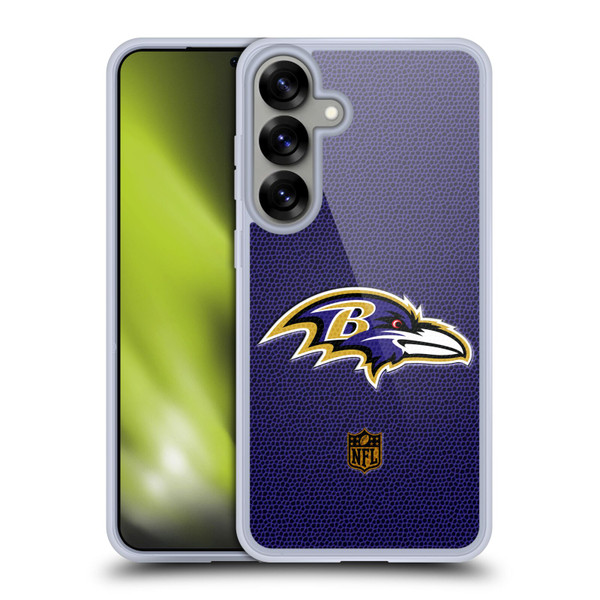NFL Baltimore Ravens Logo Football Soft Gel Case for Samsung Galaxy S25+