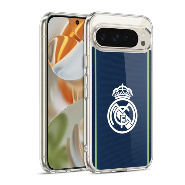 Real Madrid CF Badge Dark Blue Soft Gel Case for Google Pixel 9 / Pixel 9 Pro