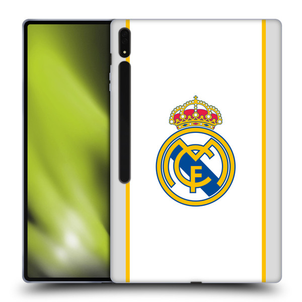 Real Madrid CF Badge White Soft Gel Case for Samsung Galaxy Tab S8 Ultra Real Madrid CF Badge White Soft Gel Case for Samsung Galaxy Tab S8 Ultra