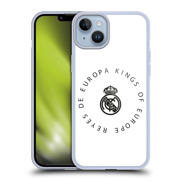 Real Madrid CF Legend Europa Kings Soft Gel Case for Apple iPhone 14 Plus
