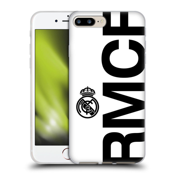 Real Madrid CF Legend RMCF Soft Gel Case for Apple iPhone 7 Plus / iPhone 8 Plus