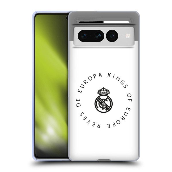 Real Madrid CF Legend Europa Kings Soft Gel Case for Google Pixel 7 Pro