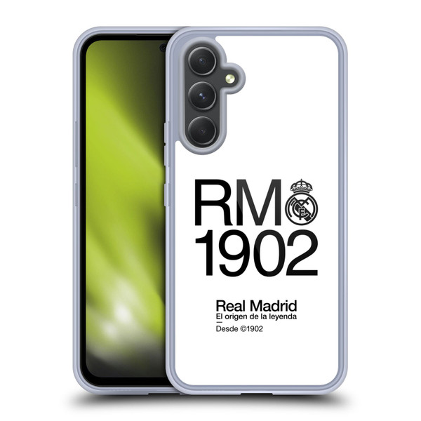 Real Madrid CF Legend RM 1902 Soft Gel Case for Samsung Galaxy A54 5G