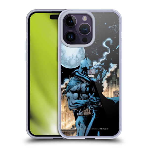 Batman DC Comics Hush #610 Catwoman Kiss Soft Gel Case for Apple iPhone 14 Pro Max