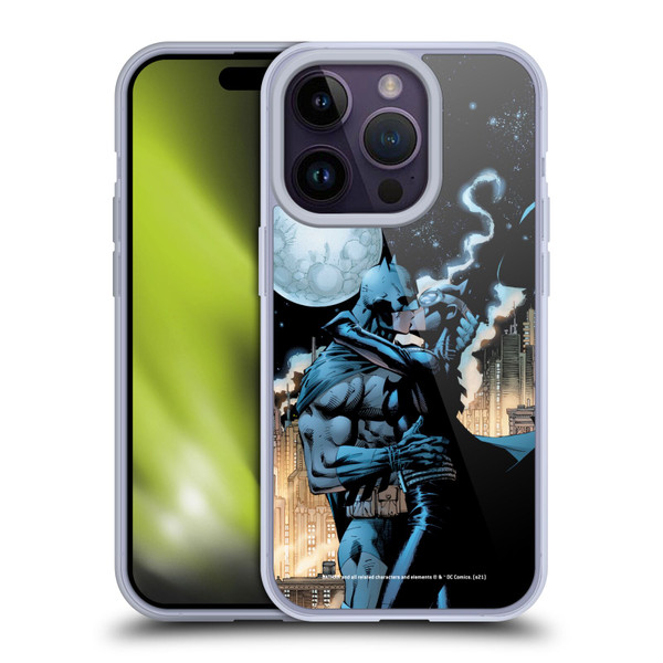 Batman DC Comics Hush #610 Catwoman Kiss Soft Gel Case for Apple iPhone 14 Pro