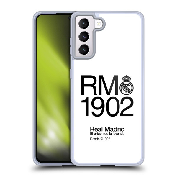 Real Madrid CF Legend RM 1902 Soft Gel Case for Samsung Galaxy S21+ 5G