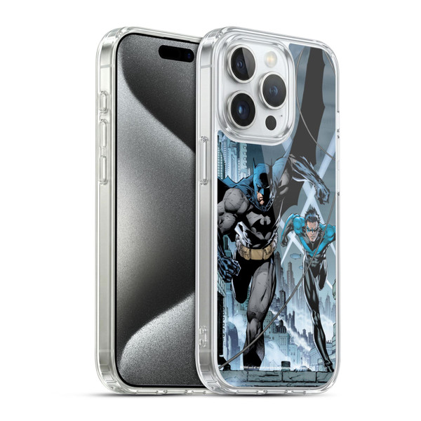 Batman DC Comics Hush #615 Nightwing Cover Soft Gel Case for Apple iPhone 15 Pro & MagSafe