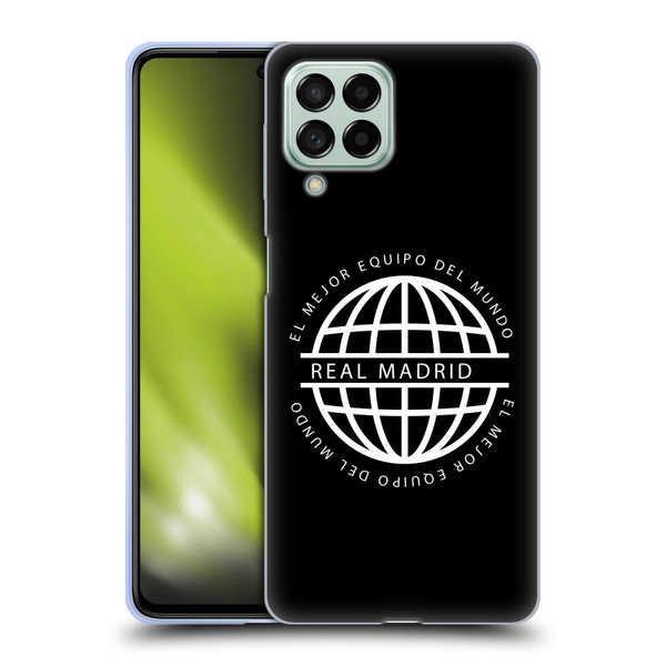 Real Madrid CF Legend White Logo Soft Gel Case for Samsung Galaxy M53 (2022) Real Madrid CF Legend White Logo Soft Gel Case for Samsung Galaxy M53 (2022)