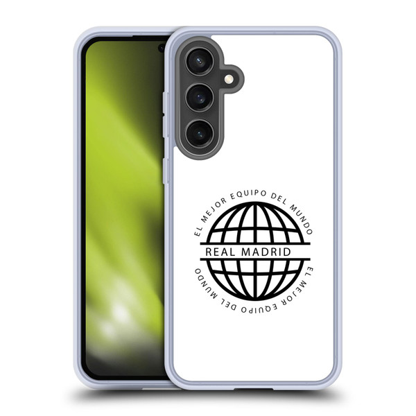 Real Madrid CF Legend Black Logo Soft Gel Case for Samsung Galaxy S24 FE Real Madrid CF Legend Black Logo Soft Gel Case for Samsung Galaxy S24 FE