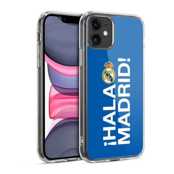 Real Madrid CF Origin Hala Madrid Soft Gel Case for Apple iPhone 11