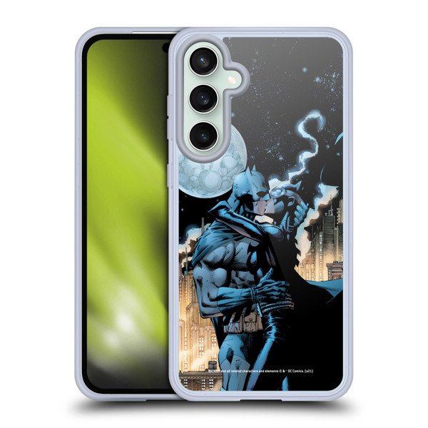 Batman DC Comics Hush #610 Catwoman Kiss Soft Gel Case for Samsung Galaxy S23 FE 5G