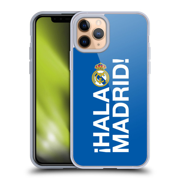 Real Madrid CF Origin Hala Madrid Soft Gel Case for Apple iPhone 11 Pro