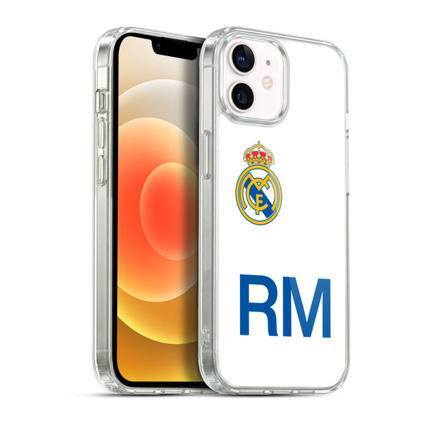 Real Madrid CF Origin RM Logo Soft Gel Case for Apple iPhone 12 / iPhone 12 Pro & MagSafe
