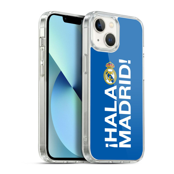 Real Madrid CF Origin Hala Madrid Soft Gel Case for Apple iPhone 13