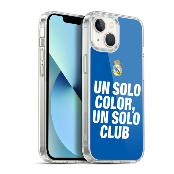 Real Madrid CF Origin Un Solo Soft Gel Case for Apple iPhone 13