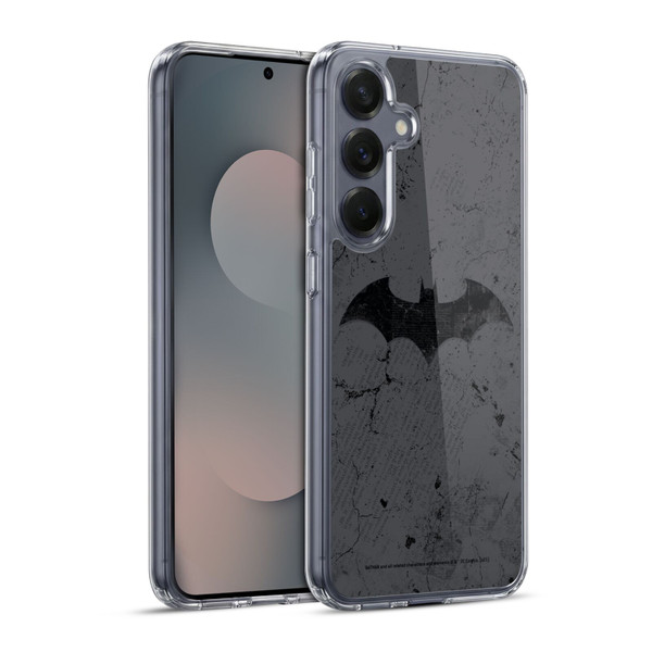 Batman DC Comics Hush Logo Distressed Soft Gel Case for Samsung Galaxy S25+ & MagSafe