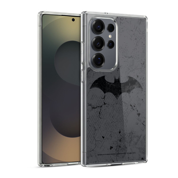 Batman DC Comics Hush Logo Distressed Soft Gel Case for Samsung Galaxy S25 Ultra & MagSafe