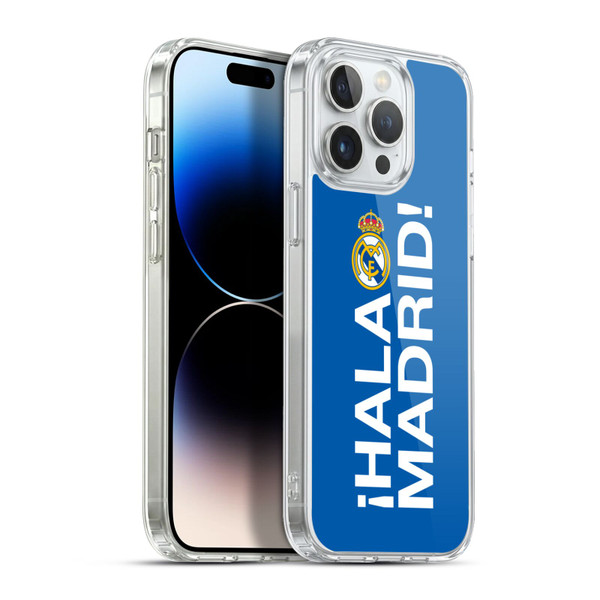 Real Madrid CF Origin Hala Madrid Soft Gel Case for Apple iPhone 13 Pro Max & MagSafe