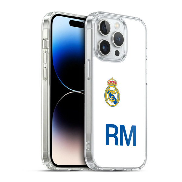 Real Madrid CF Origin RM Logo Soft Gel Case for Apple iPhone 13 Pro & MagSafe