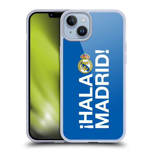 Real Madrid CF Origin Hala Madrid Soft Gel Case for Apple iPhone 14 Plus