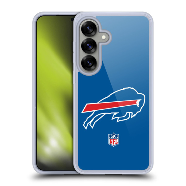 NFL Buffalo Bills Logo Plain Soft Gel Case for Samsung Galaxy S25