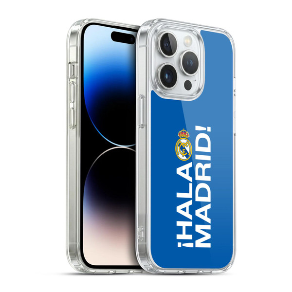 Real Madrid CF Origin Hala Madrid Soft Gel Case for Apple iPhone 14 Pro & MagSafe